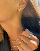 EVIL TWIN HUGGIES- STERLING SILVER