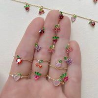 Fruit Basket Stud Set - Red Bird Road