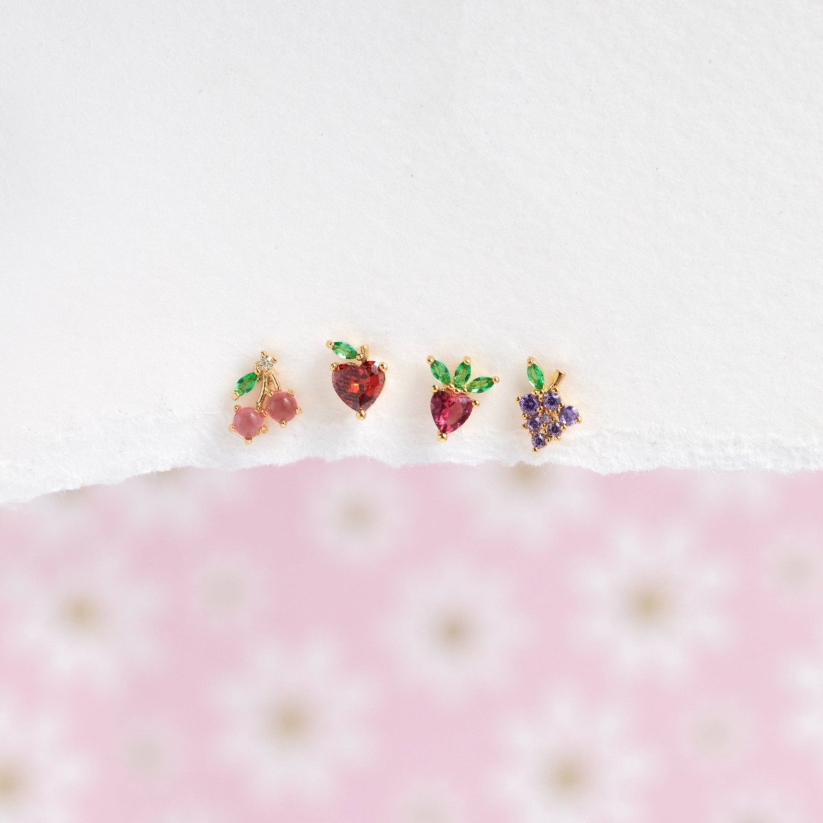 Fruit Basket Stud Set - Red Bird Road