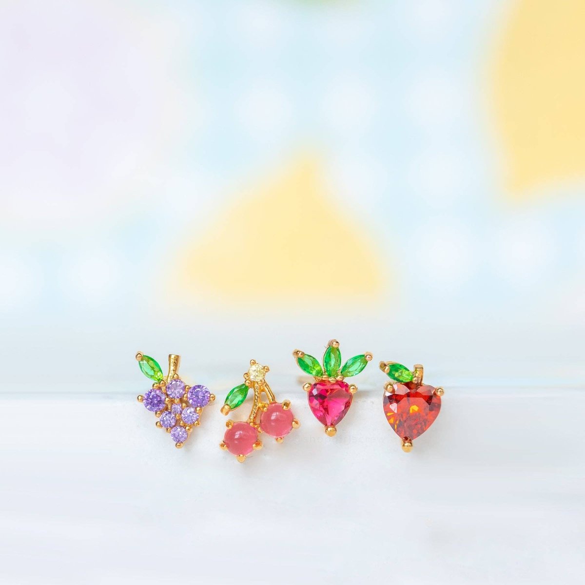 Fruit Basket Stud Set - Red Bird Road