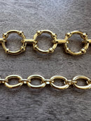 Gilded Double Ring Bracelet