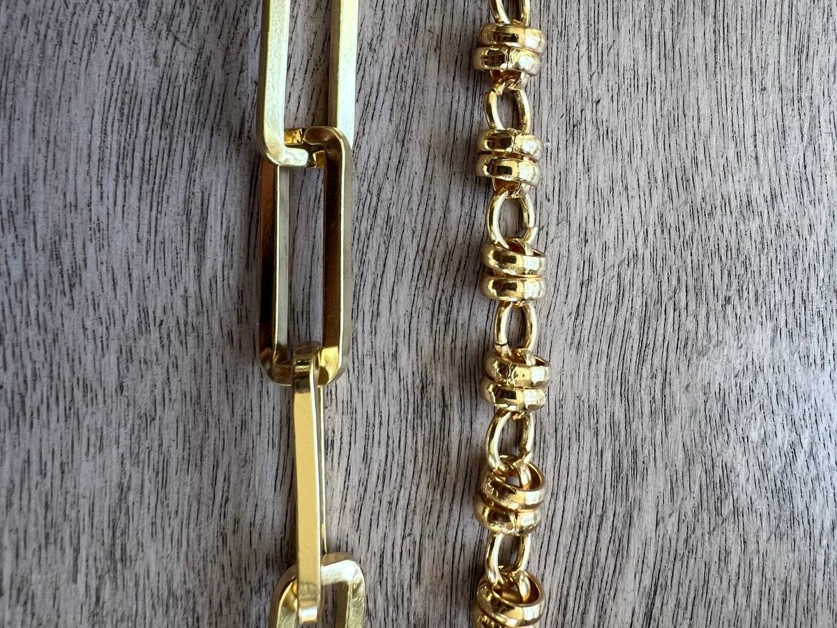 Gilded XL Circle Bracelet