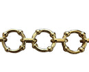 Gilded XL Circle Bracelet