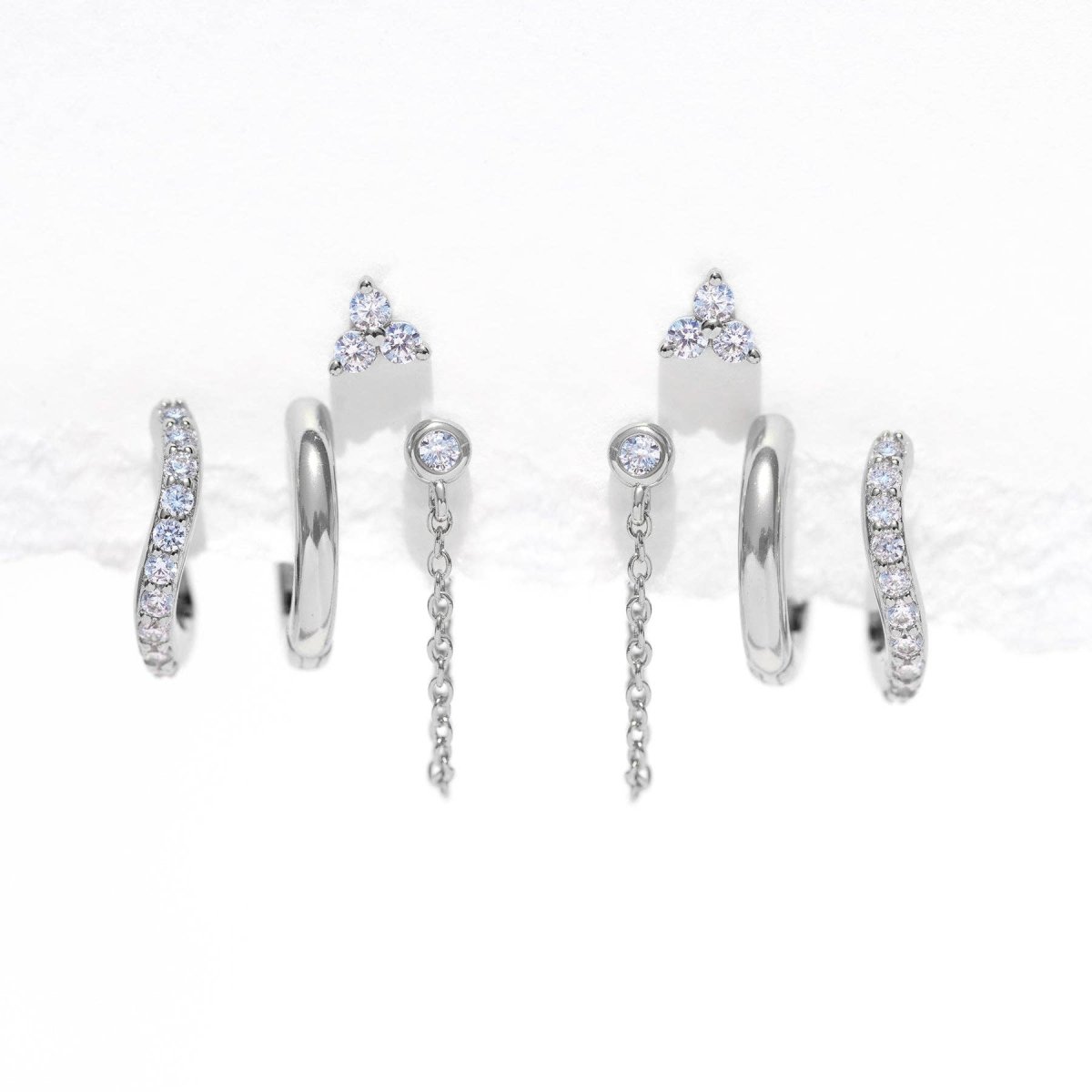 Glowing Earring Set: Gold by Girls Crew