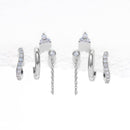 Glowing Earring Set: Gold by Girls Crew
