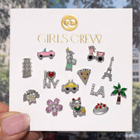 Gold Café de Paris Stud Set - Red Bird Road