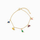Gold Dino Rawr Bracelet - Red Bird Road