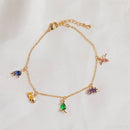 Gold Dino Rawr Bracelet - Red Bird Road