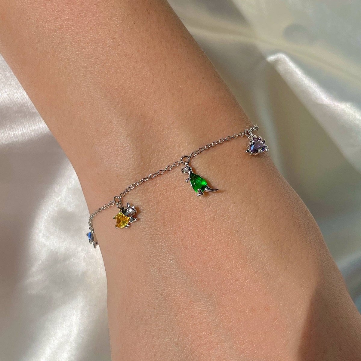 Gold Dino Rawr Bracelet - Red Bird Road