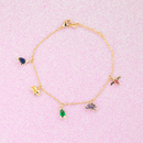 Gold Dino Rawr Bracelet - Red Bird Road
