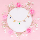Gold Dino Rawr Necklace - Red Bird Road