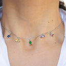 Gold Dino Rawr Necklace - Red Bird Road