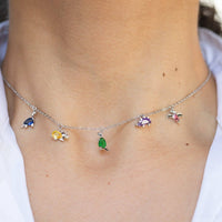 Gold Dino Rawr Necklace - Red Bird Road