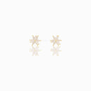 Gold Fairest Floral Studs - Red Bird Road