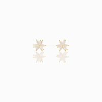 Gold Fairest Floral Studs - Red Bird Road