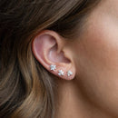 Gold Fairest Floral Studs - Red Bird Road