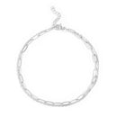 Gold Paperclip Chain Anklet by WJW