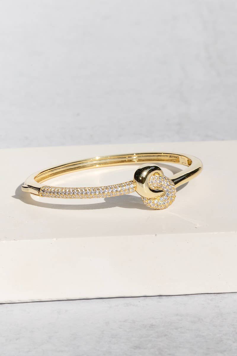 Gold Vermeil Love Knot Bracelet