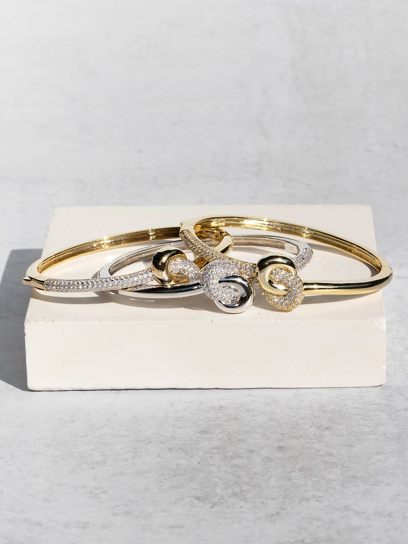 Gold Vermeil Love Knot Bracelet