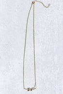 Gold Vermeil Love Knot Necklace