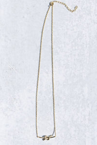 Gold Vermeil Love Knot Necklace