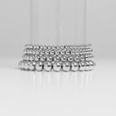 Hardware Stainless Steel 8mm Bead Stretch Bracelet - Red Bird Road