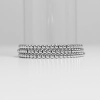 Hardware Stainless Steel 8mm Bead Stretch Bracelet - Red Bird Road