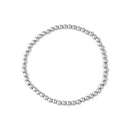 Hardware Stainless Steel 8mm Bead Stretch Bracelet - Red Bird Road