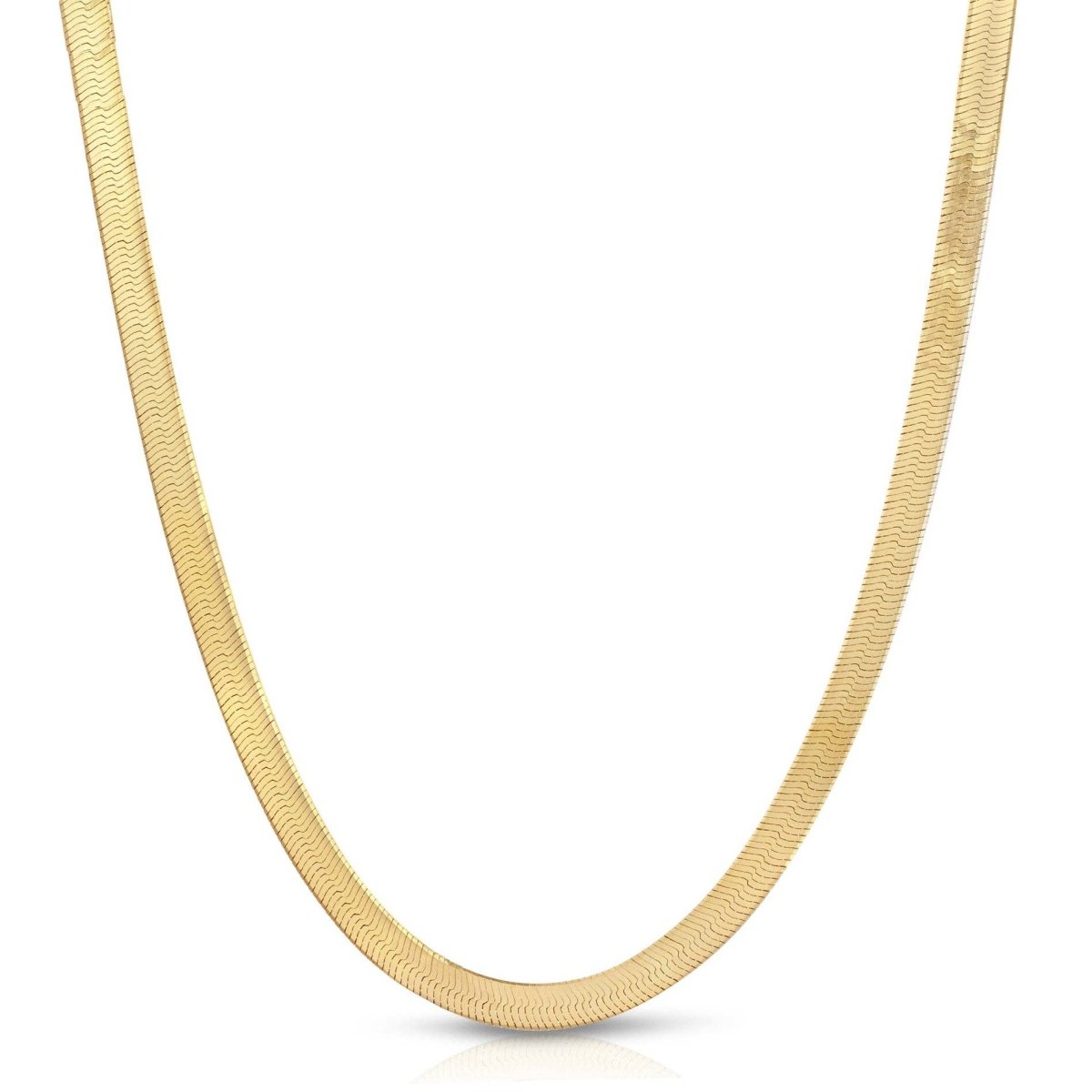 Herringbone Chain- Gold: 18 inch