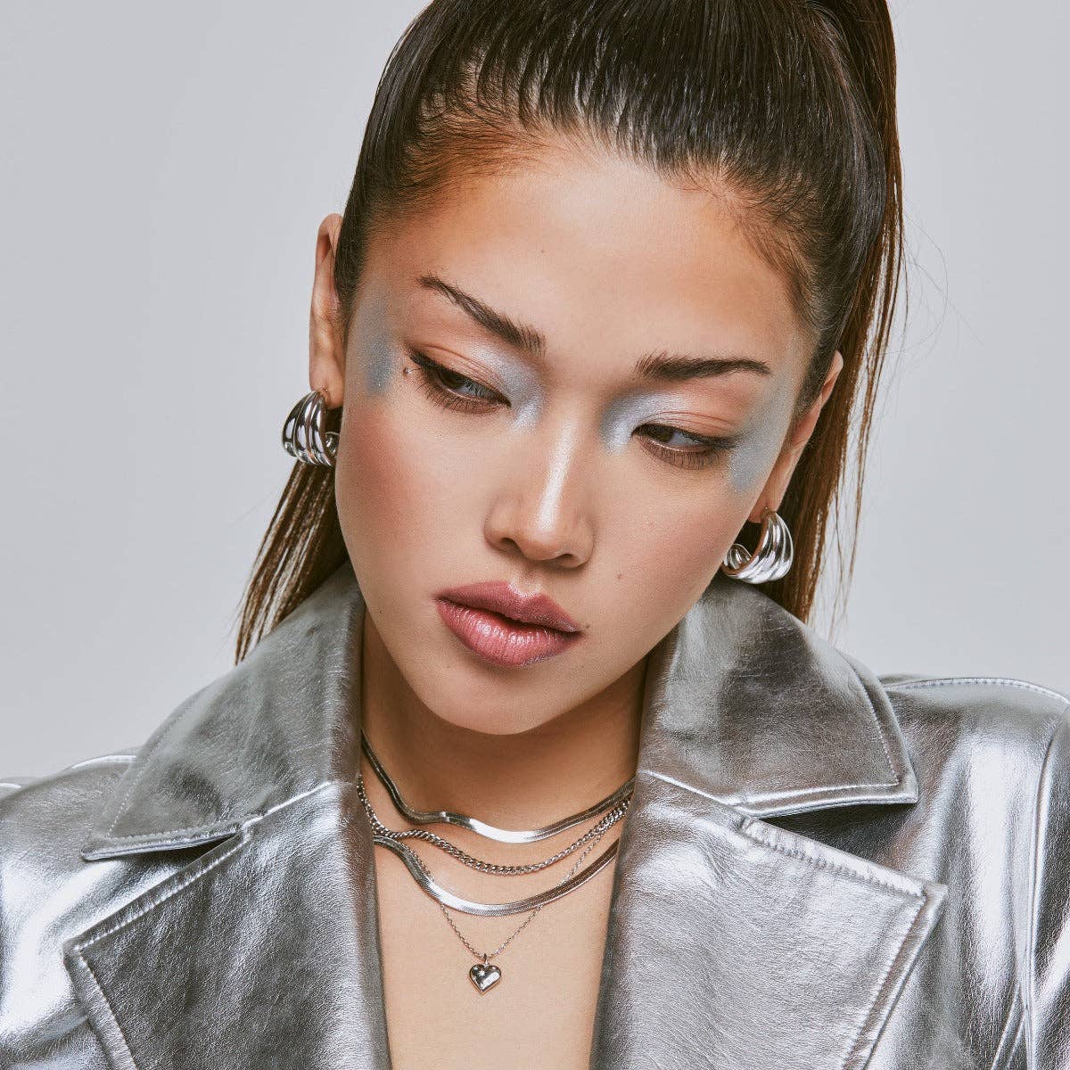 Herringbone Chain- Silver: 18 inch