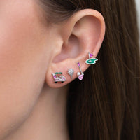 Hole in One Gold Stud Set