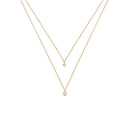 14k Vermeil Double Strand Layering Necklace