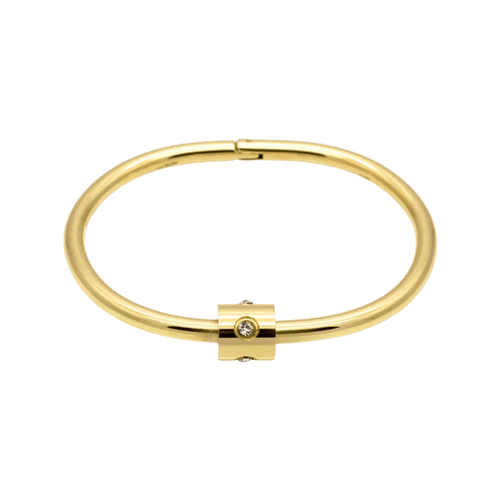 Keeper Cuff Bracelet: Silver by Kismet Showroom