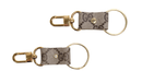 Key Couture Clip Key Chain In Upcycled GG: Gucci - Red Bird Road