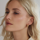 Kira Kira Gold and CZ Studs - Red Bird Road