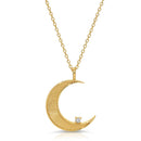 La Lune Gold Pendant Necklace