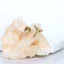 Labradorite Crescent Ring