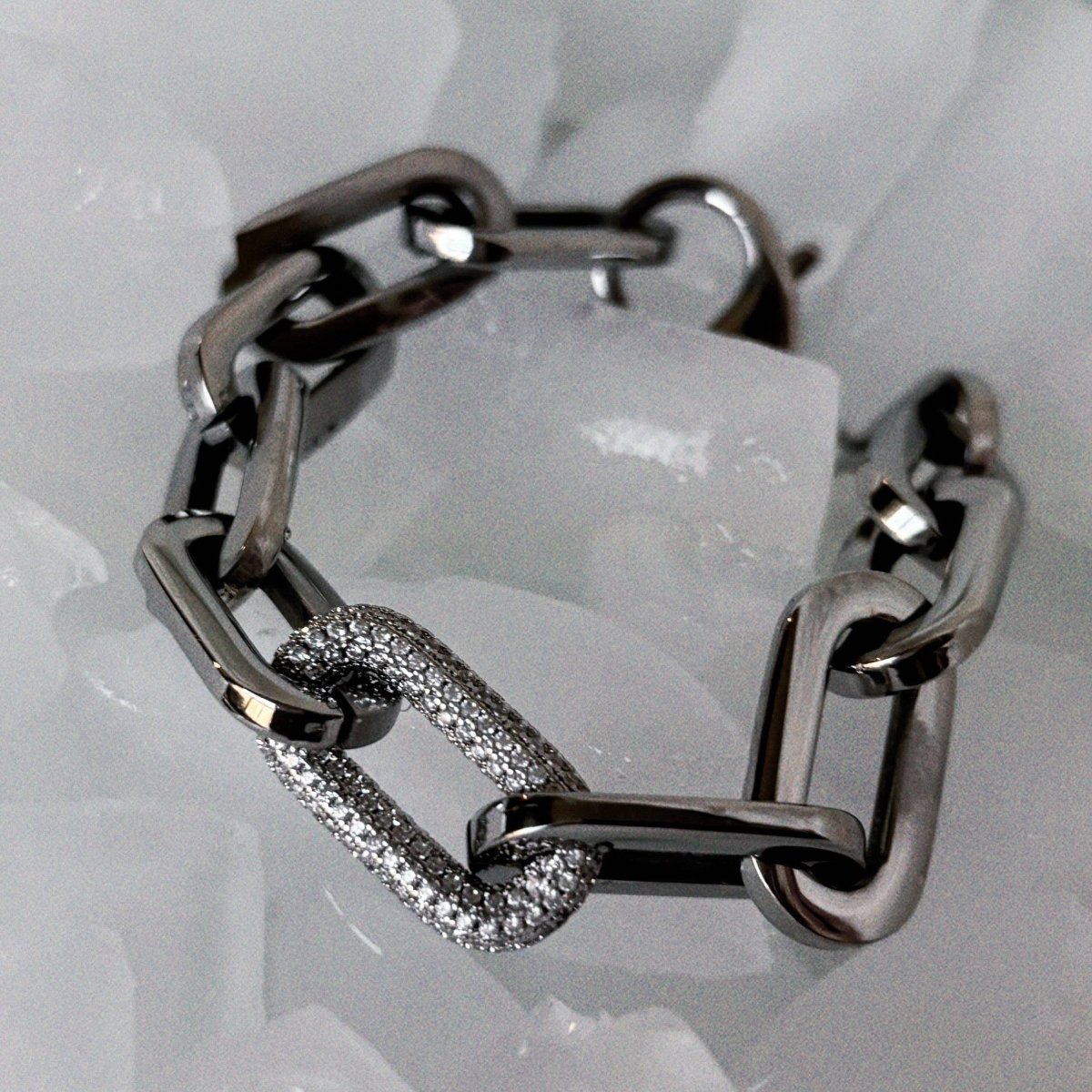 Lennon Silver Chain Bracelet