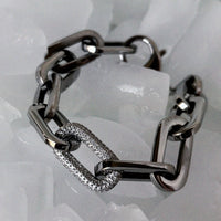 Lennon Silver Chain Bracelet