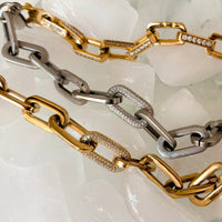 Lennon Silver Chain Bracelet