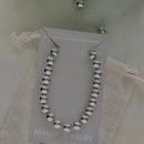 Light Reflecting Silver Beaded Bracelet for Elegant Style - Red Bird Road