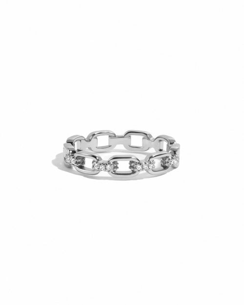 Link Chain Ring Silver
