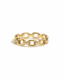 Link Chain Ring Gold