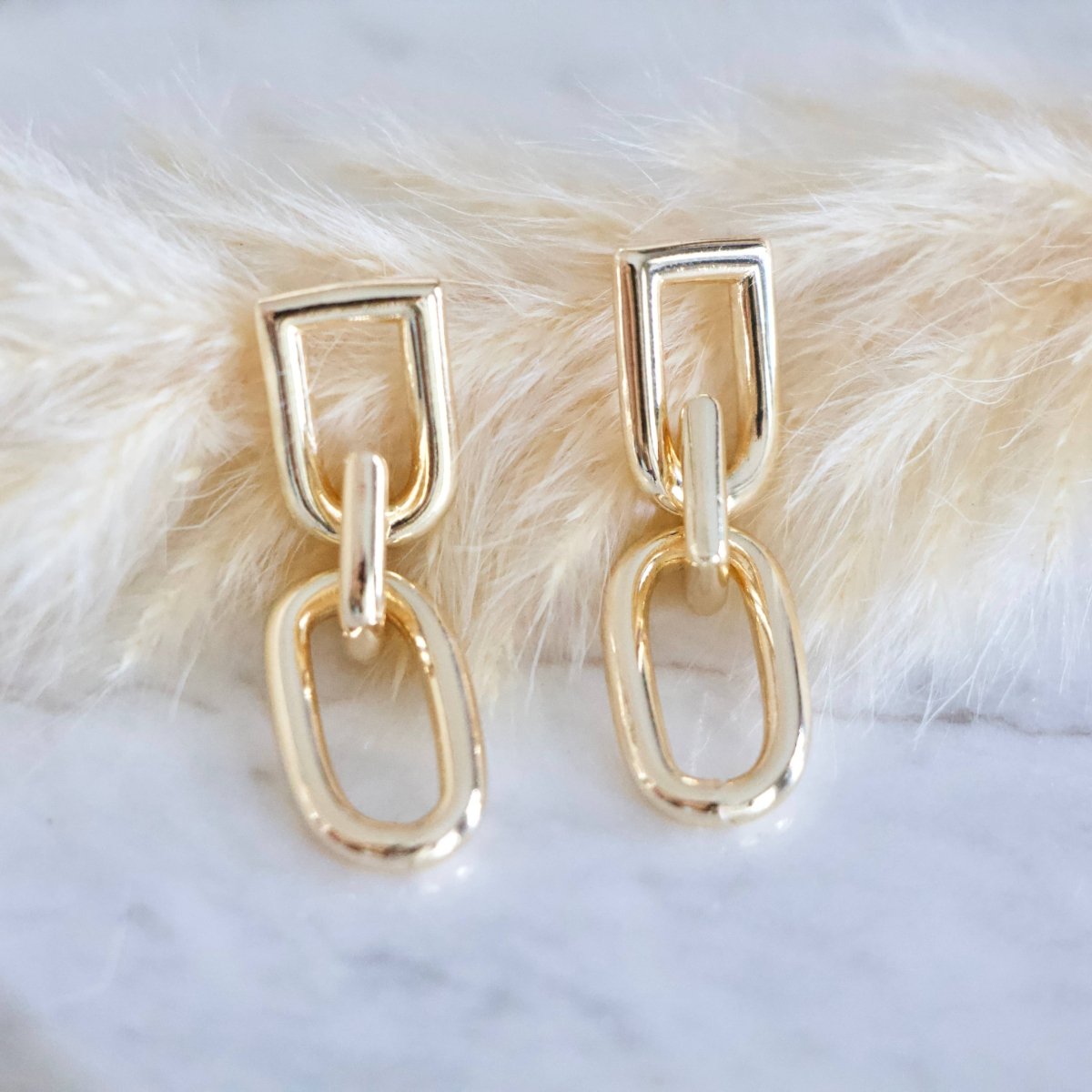 Link Dangle Earrings