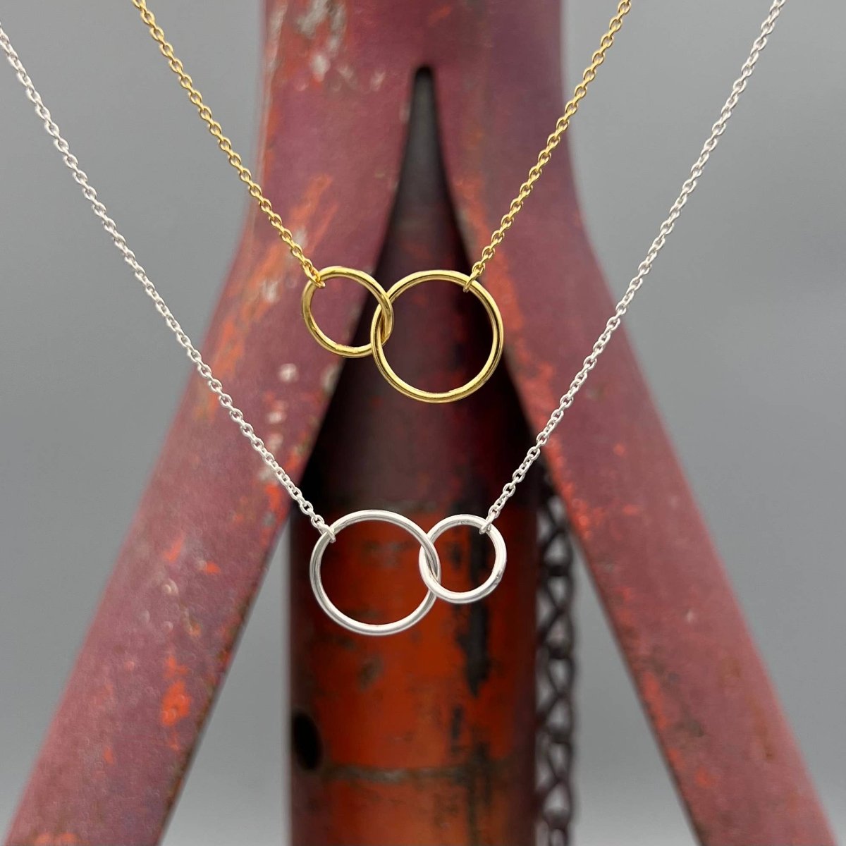 Links of Love Necklace: Gold Filled