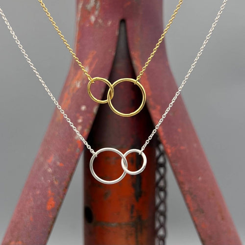 Links of Love Necklace: Gold Filled