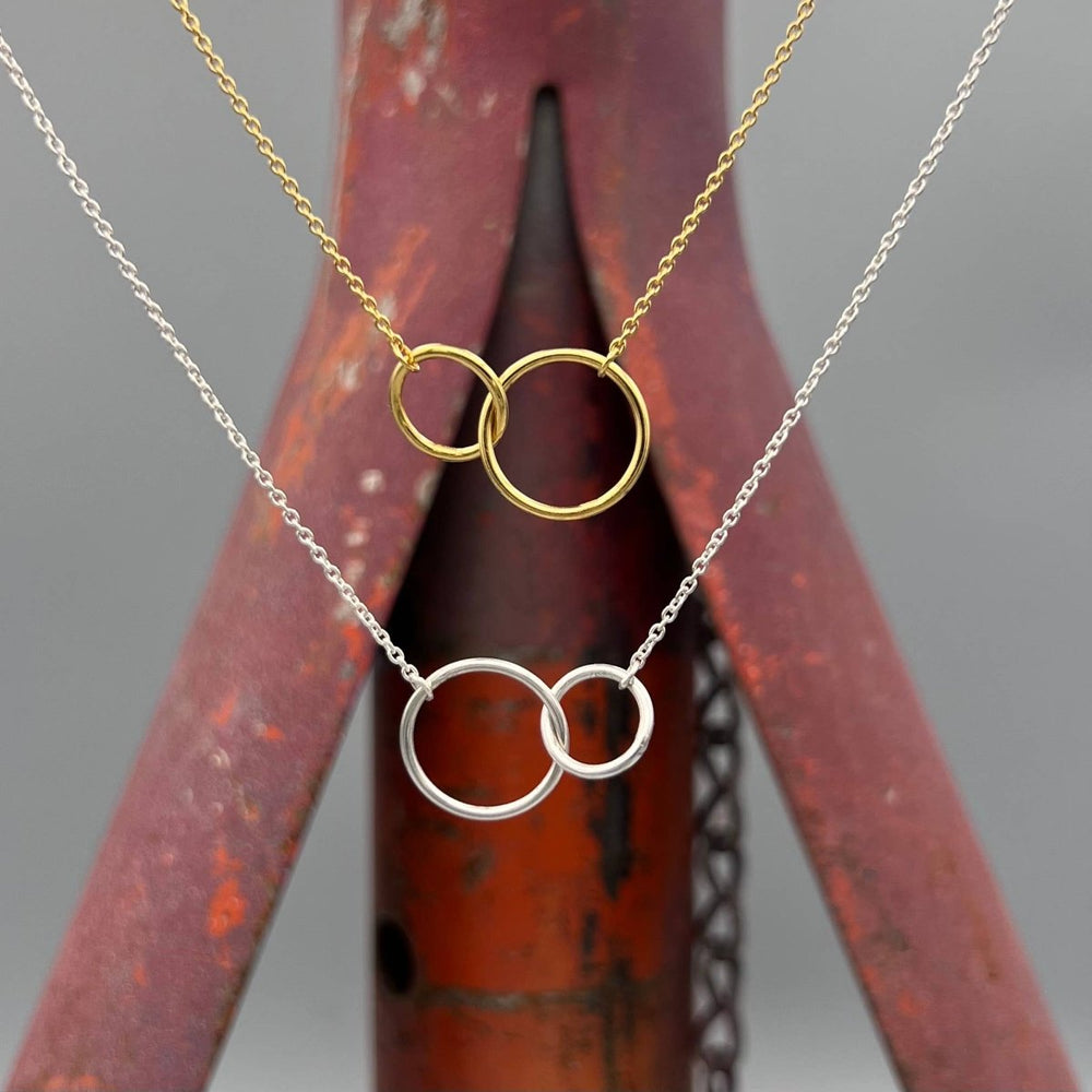 Links of Love Necklace: Sterling Silver