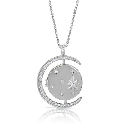 Luna Locket - Silver
