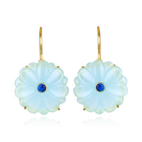 Magnolia Earring-Blueberry