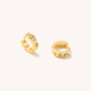 Mini Corinne Gold Huggies - Red Bird Road